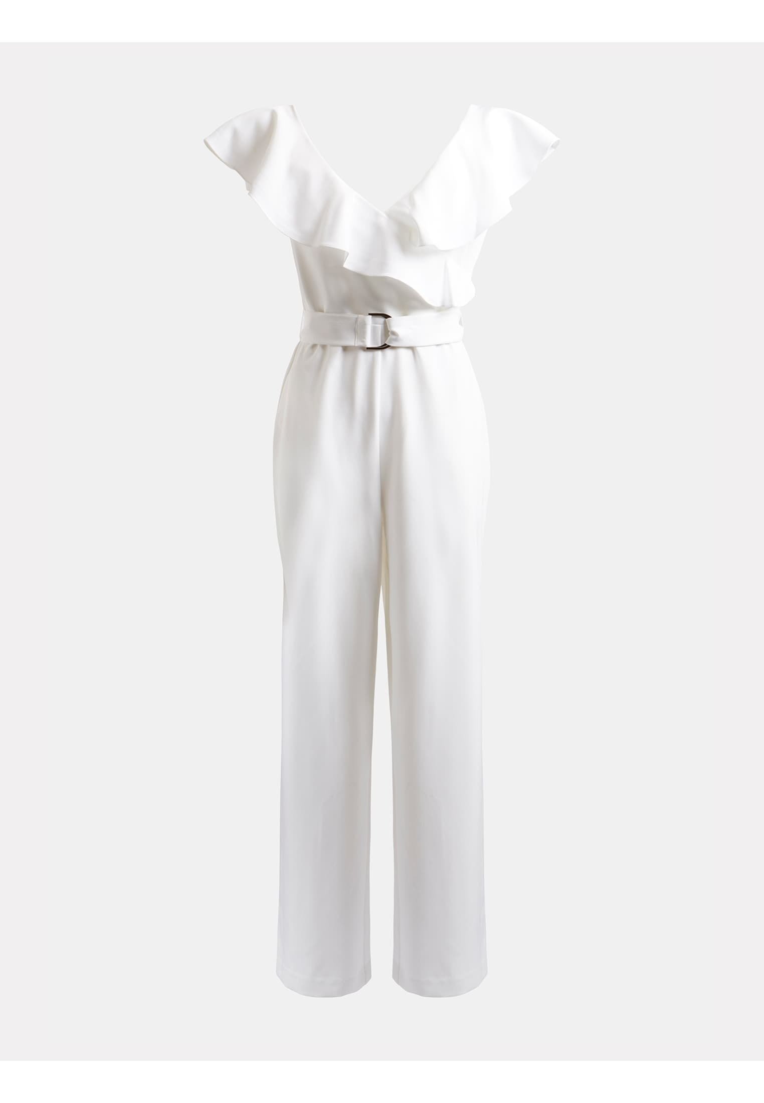 guess white jumpsuit