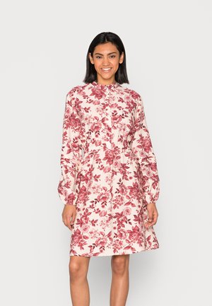 VIBRAVO DRESS - Vestido informal - white/pink