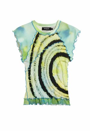 Desigual FISH - Print T-shirt - green