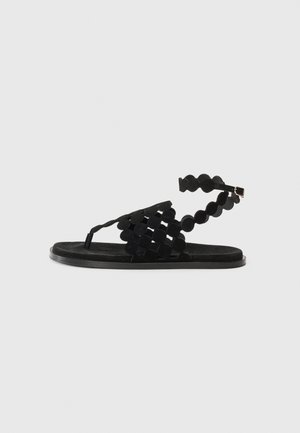 BULLES - Sandales tongs - black