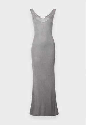 Calvin Klein Jeans BRIGHT DRESS - Vestito lungo - titanium