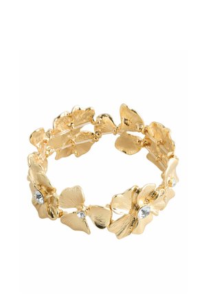 Next, FLOWER SPARKLE STRETCH BRACELET . - Armband - gold tone
