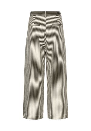 InWear, GARBOIW PANTS - Housut - vanilla black stripe