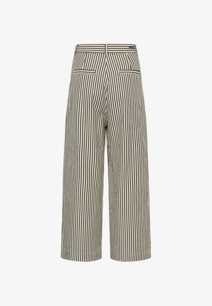 InWear, GARBOIW PANTS - Housut - vanilla black stripe