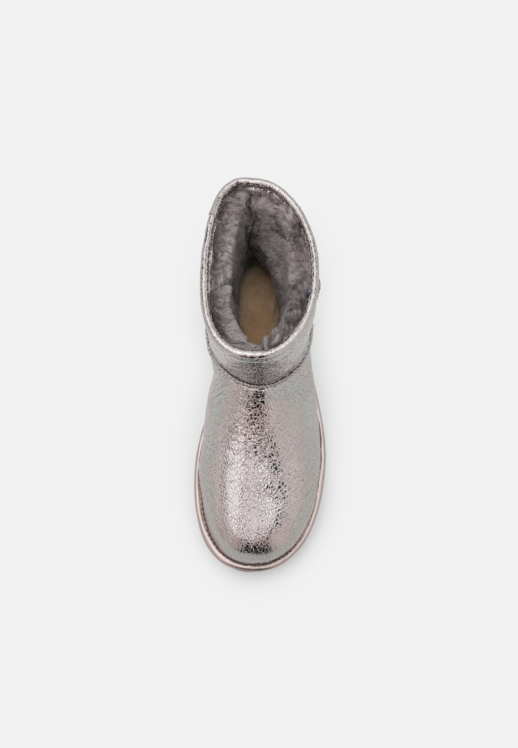 silver uggs metallic