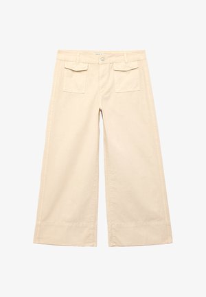 Koton, WIDE LEG JEANS. - Pernera ancha - beige