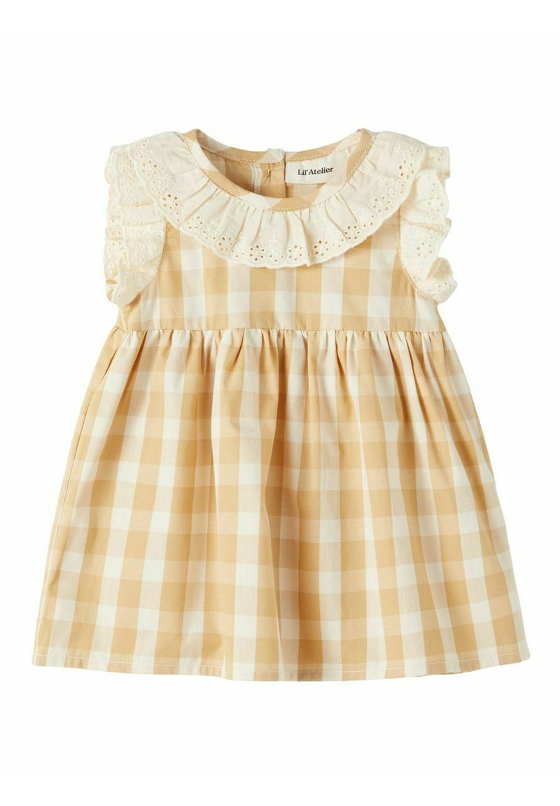 Kinder Freizeitkleider | Lil' Atelier Freizeitkleid taos taupe/sand - VU70211 Kinder Freizeitkleider | Lil' Atelier Freizeitkleid taos taupe/sand - VU70211