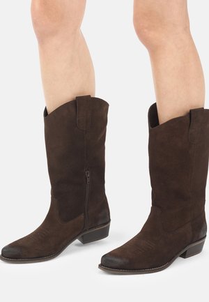 Felmini Wide Fit STIEFELETTE - Stivaletti texani / biker - expresso