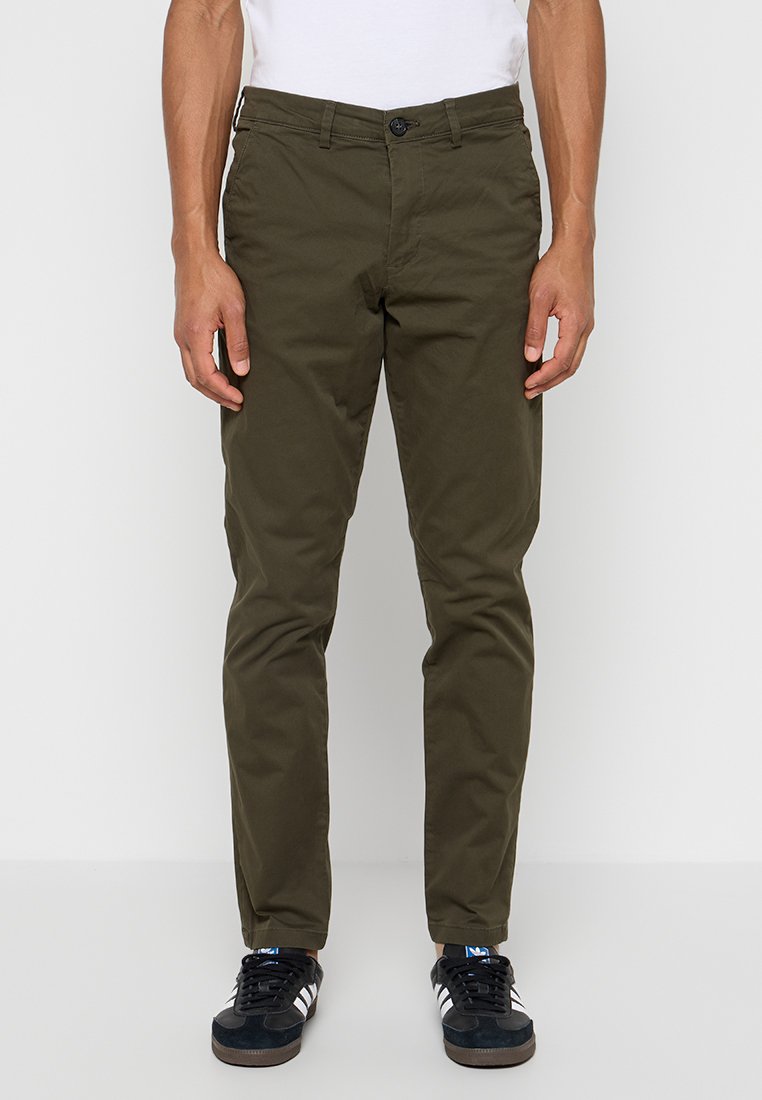 Selected Homme Chino olijfgroen