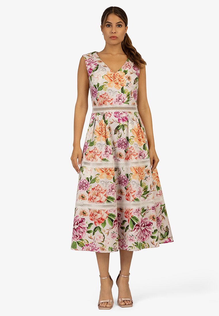 Apart Glamour Cocktailjurk meerkleurig Apart Glamour Cocktailjurk meerkleurig