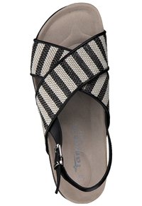 Tamaris Sandals - black comb