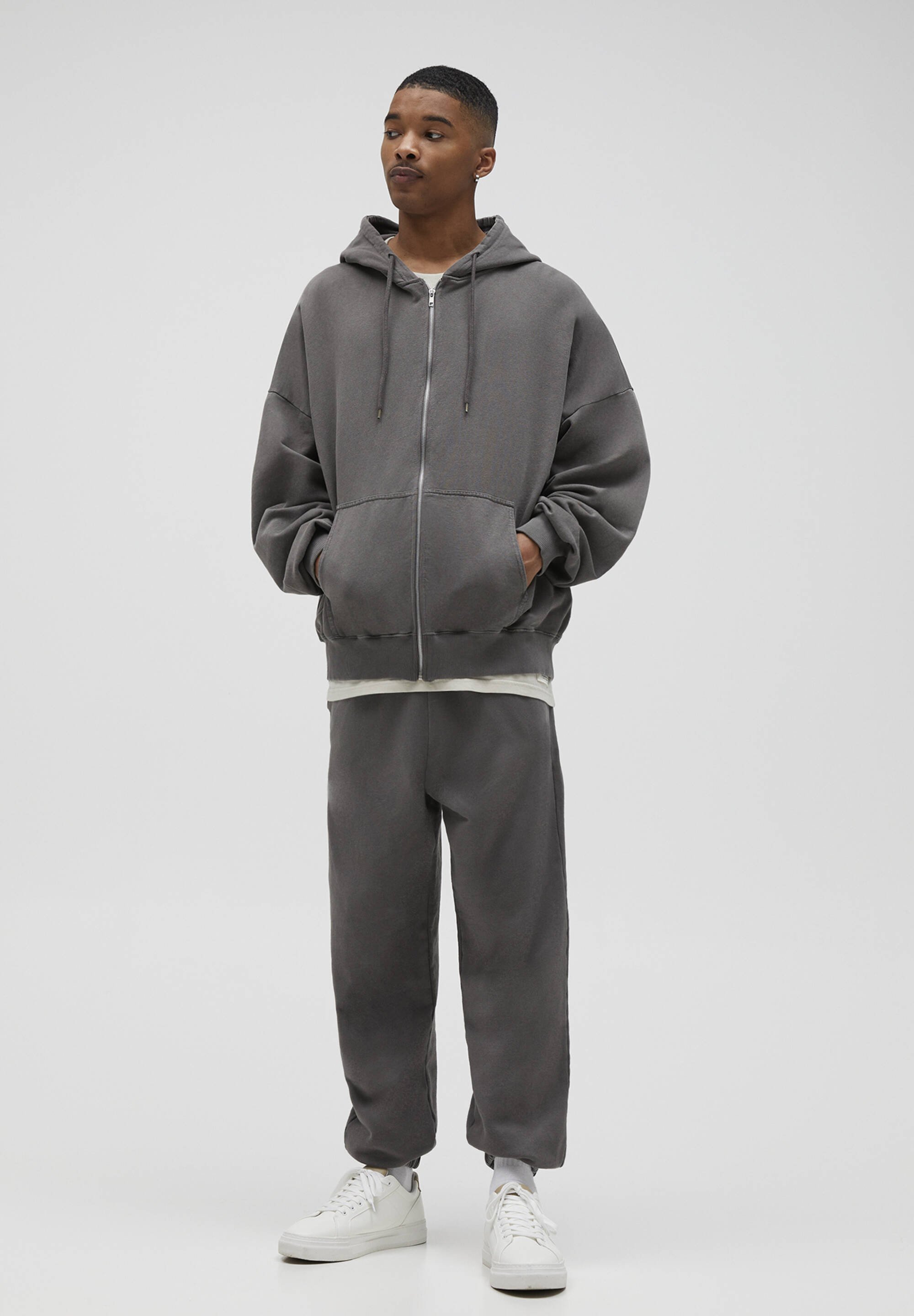 pull and bear sweatshirt jacke