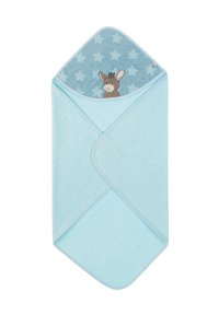 Sterntaler Kapuzenbadetuch Emmi - Bath towel - light blue