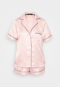 SIGNATURE ALL OVER PJ - Nattplagg set - pale pink