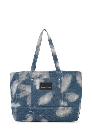 BLEACHED SHOPPER - Shopping bag - bleached denim