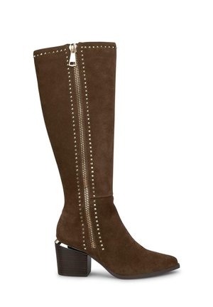 Stivali con i tacchi - camel