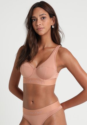 LINED BRALETTE - Reggiseno a triangolo - beige