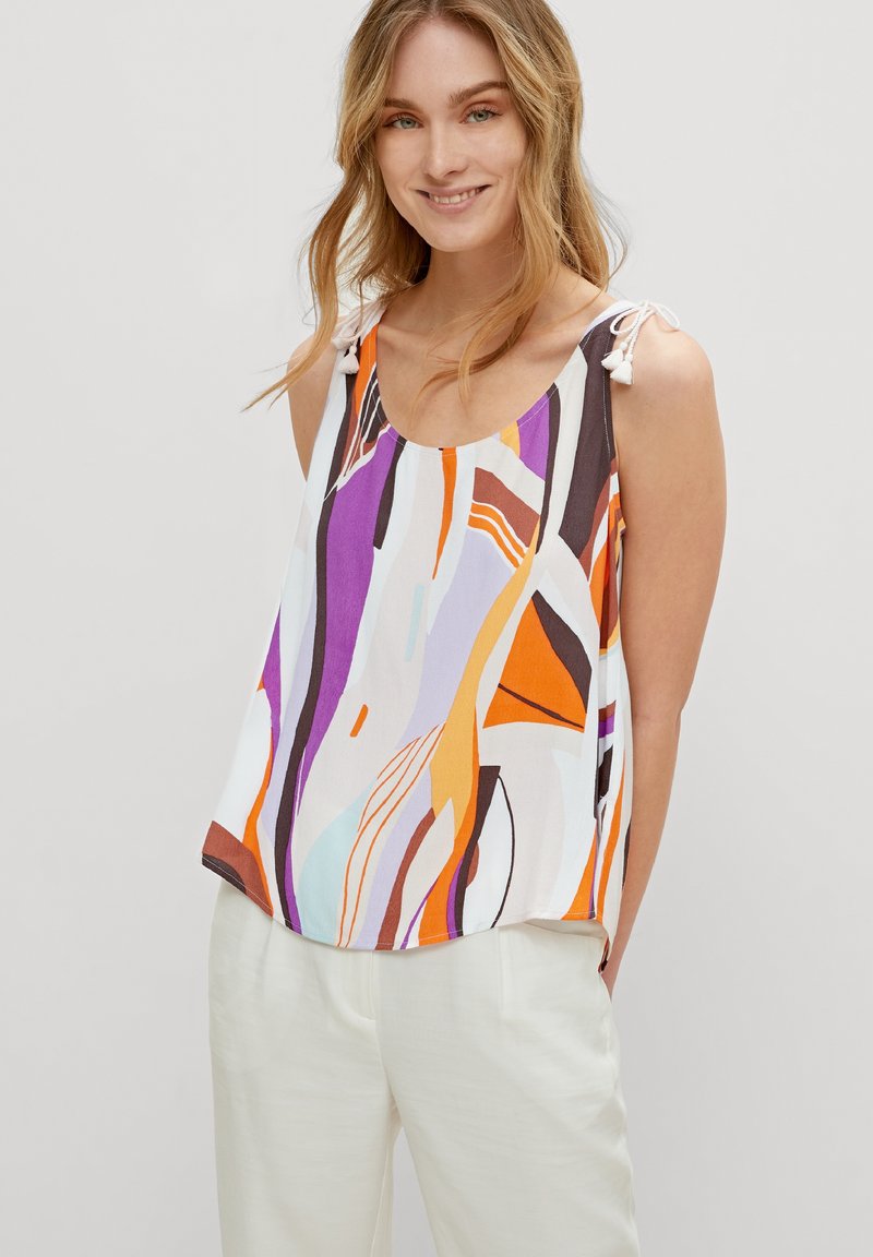 comma ABSTRAKTEM - Top - brown aop