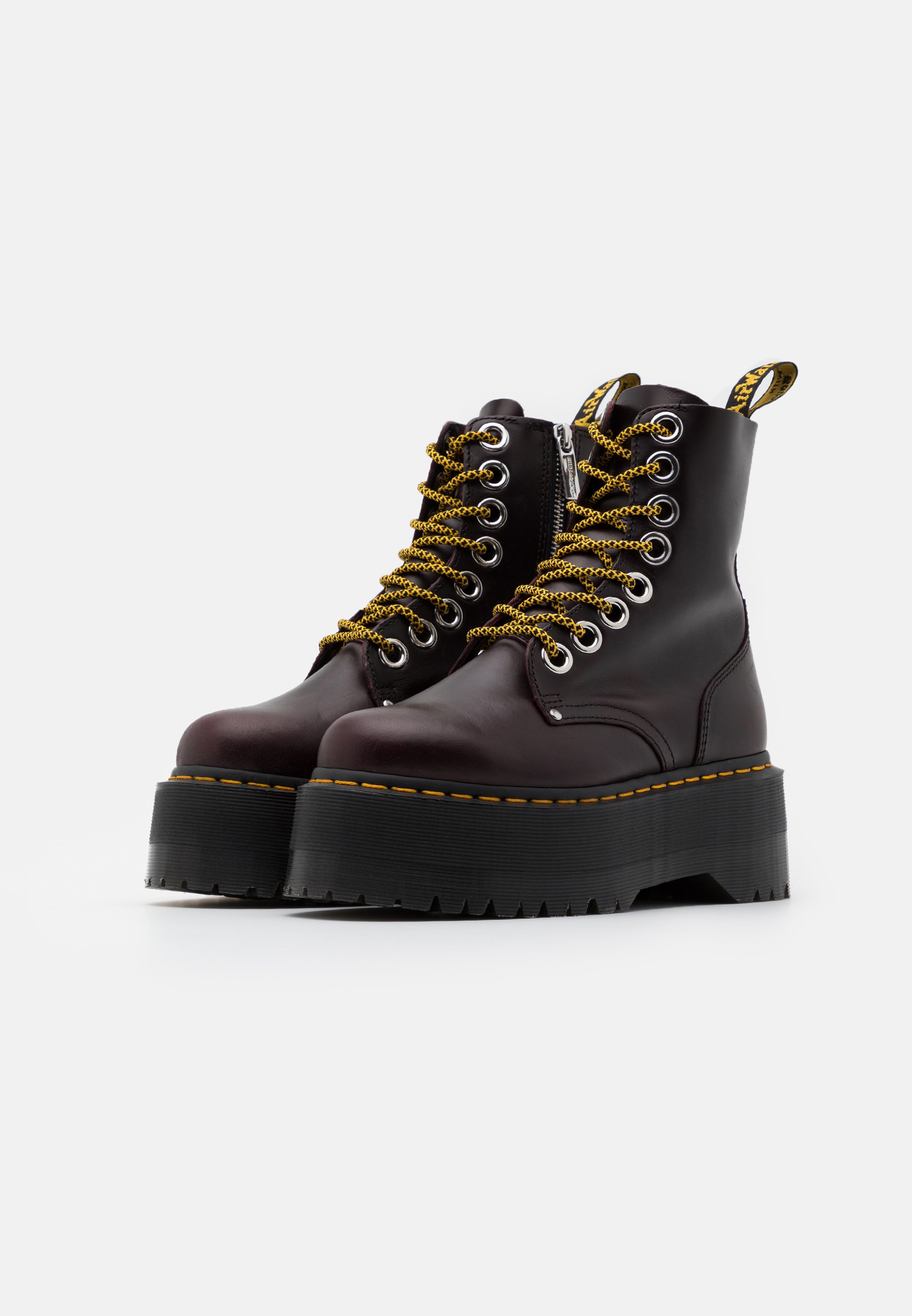 dr martens bordeaux platform