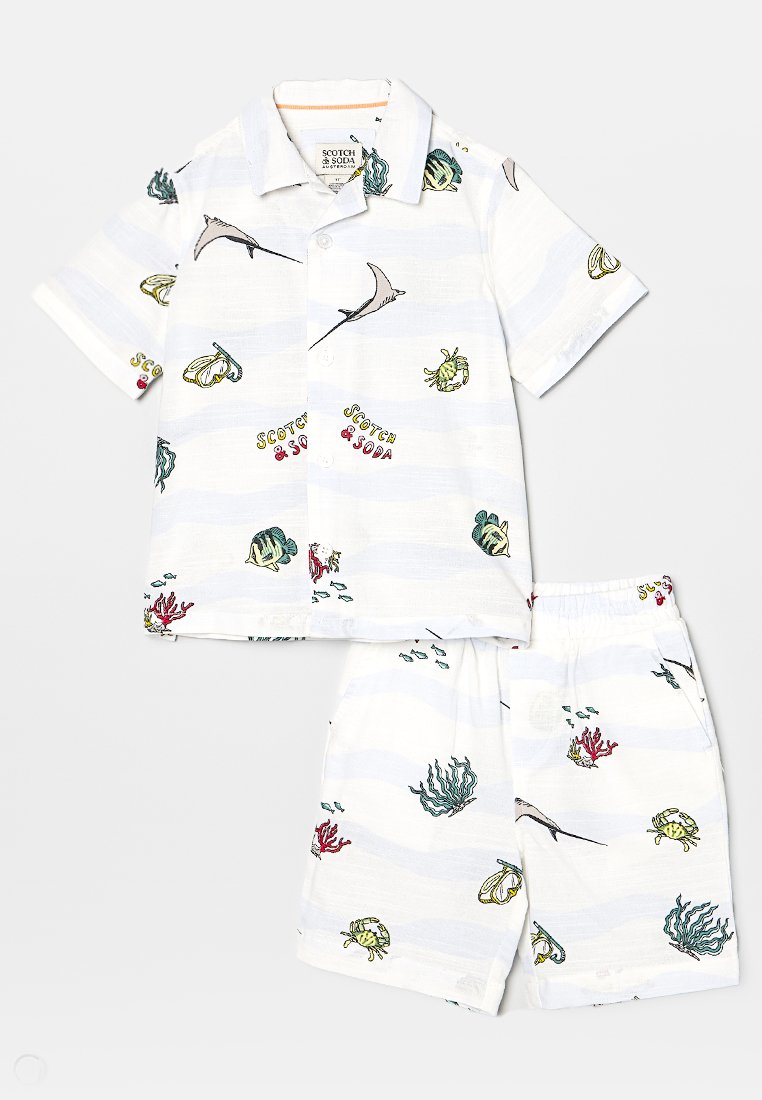 Scotch & Soda Overhemd wit