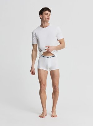 Terranova, 2 PACK MC TINTA - T-shirt basic - 2xWhite
