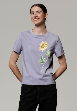 watapparel SONNENBLUME - T-shirt print - lavender