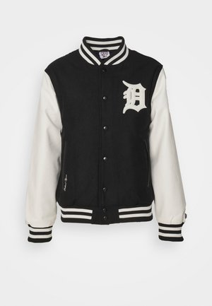 MLB DETROIT TIGERS VARSITY - Klupska odjeća - black/off-white