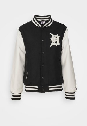 New Era MLB DETROIT TIGERS VARSITY - Vereinsmannschaften - black/off-white