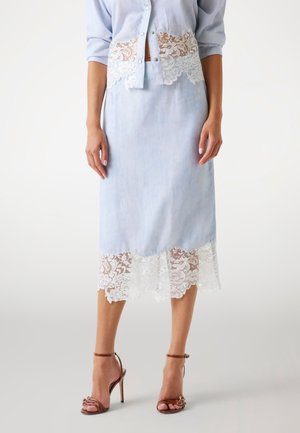 Pencil skirt - himmelblau