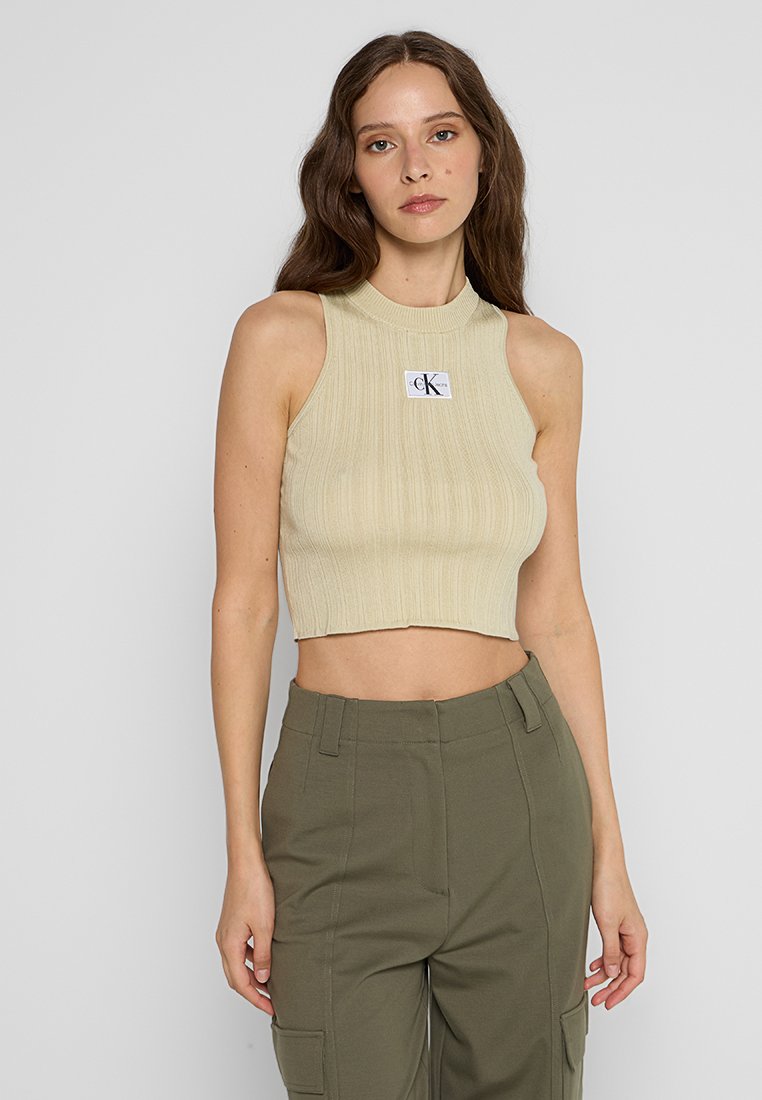 Calvin Klein Jeans Top beige