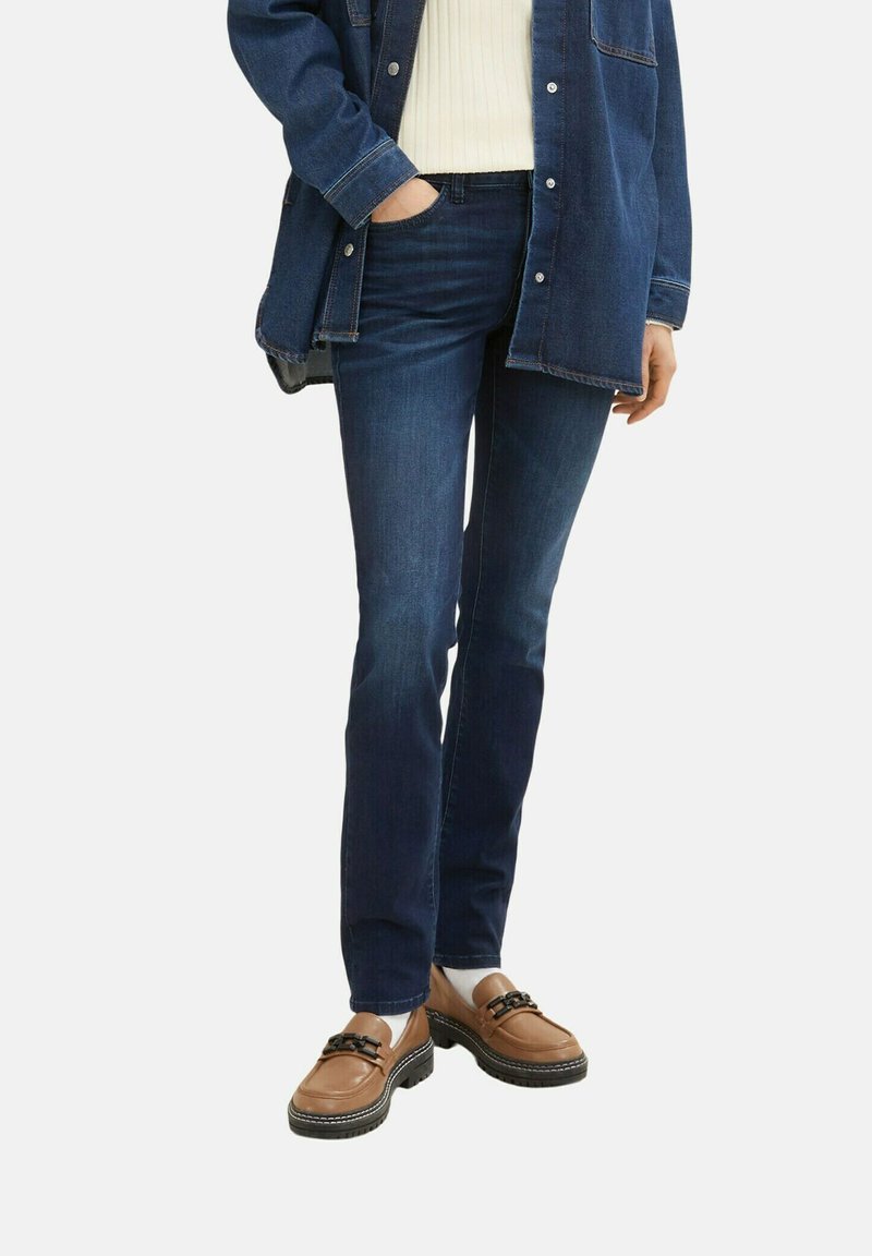Jean Femme TOM TAILOR – Coupe Slim, Stretch, Tailles Plus (44 à 54)