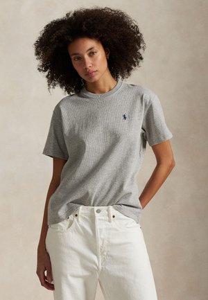 Polo Ralph Lauren RELAXED FIT COTTON JERSEY TEE - T-shirts basic - cobblestone heather