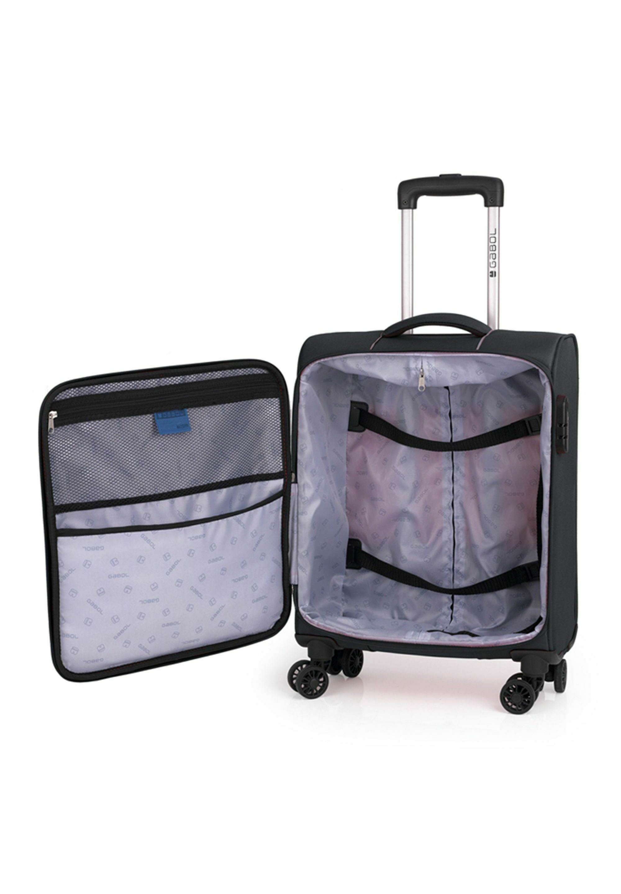 Trolley Da Lavoro Gabol Week 2 Ruote - 40x17x33 Cm, Nero, Portatile