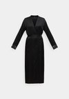 BLOSSOM LONG ROBE - Kućni ogrtač - black