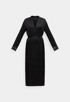 BOSS BLOSSOM LONG ROBE - Accappatoio - black