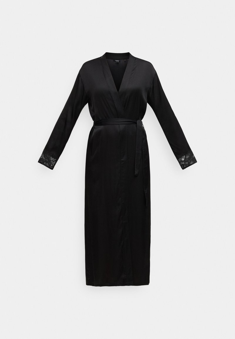 BOSS BLOSSOM LONG ROBE - Dressing gown - black - Zalando.co.uk