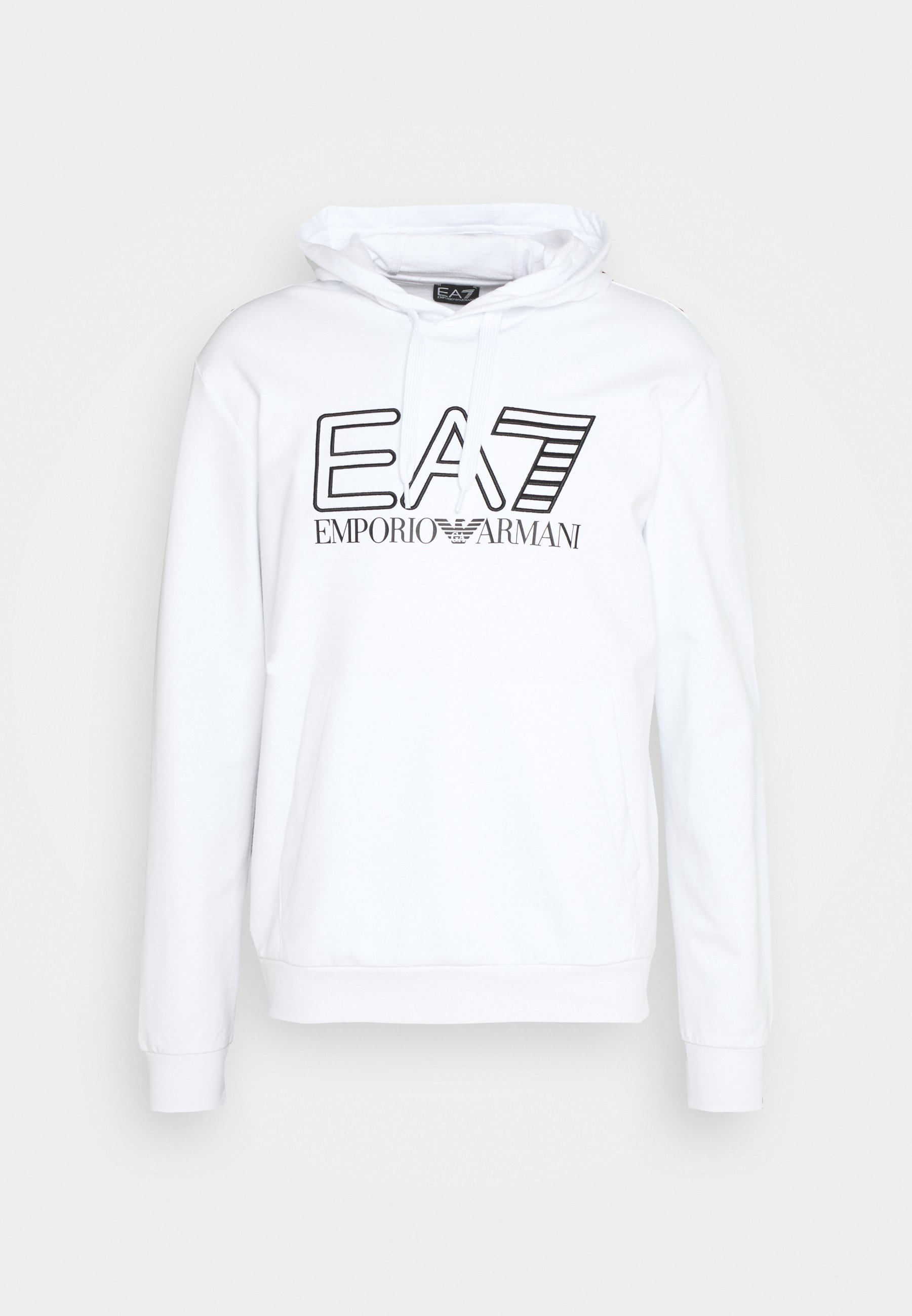 white ea7 hoodie