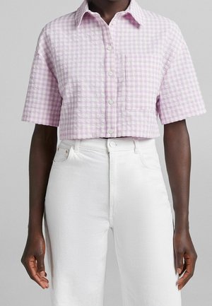 Overhemdblouse - mauve