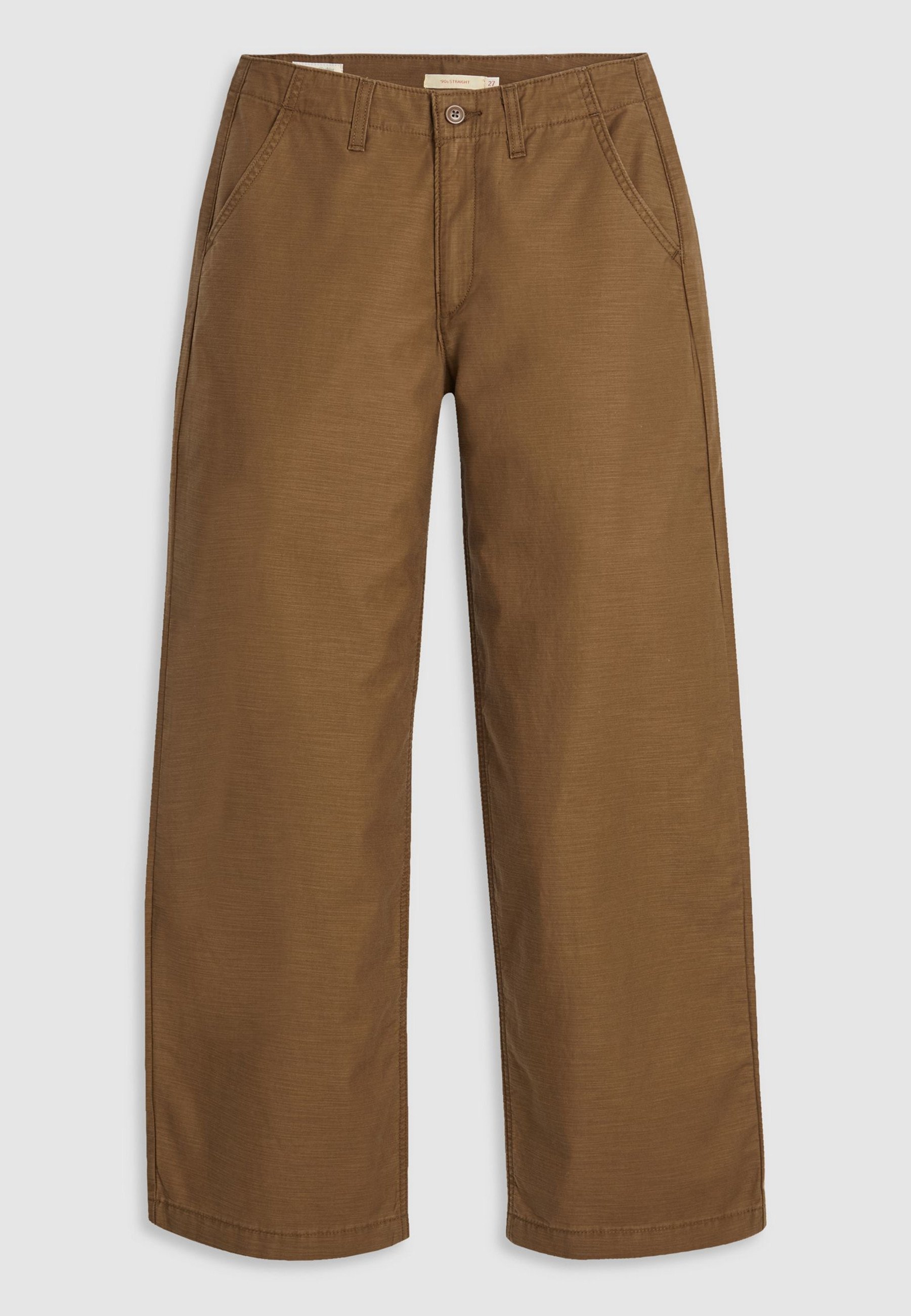 Levi's® 90S STRAIGHT - Trousers - dark earth/dark green - Zalando