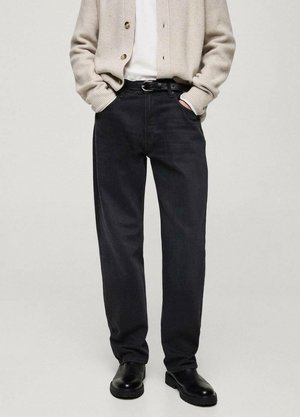 Jean droit - black denim