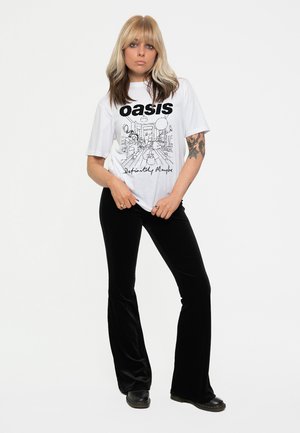 Paradiso Clothing DEFINITELY MAYBE LINE DRAWING - Print T-shirt - white