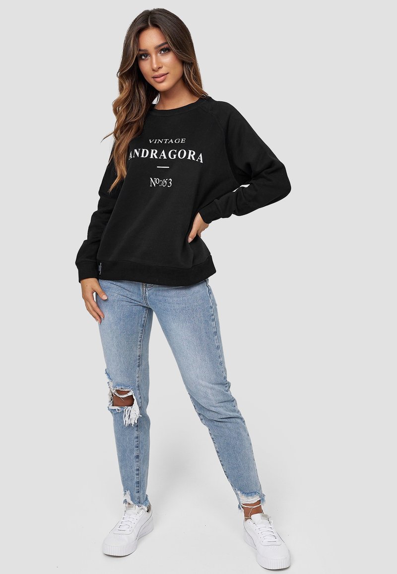 Damen Sweatshirts | Decay Sweatshirt schwarz - DI03214 Damen Sweatshirts | Decay Sweatshirt schwarz - DI03214