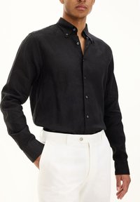 Oscar Jacobson REG FIT BD SIGNATURE - Camicia - black