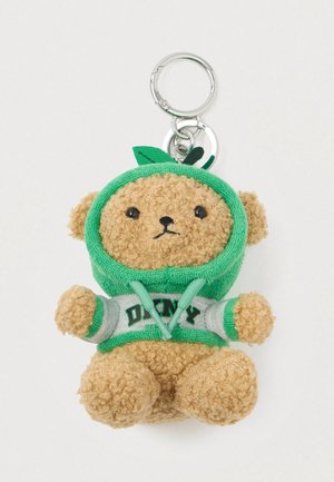 BOXED BEAR CHARM - Μπρελόκ - green