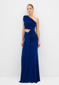 adL OFF THE SHOULDER LONG - Společenské šaty - navy blue