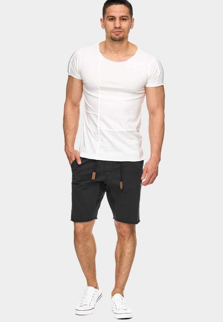 INDICODE JEANS CARVER - Shorts di jeans - black/nero - Zalando.it