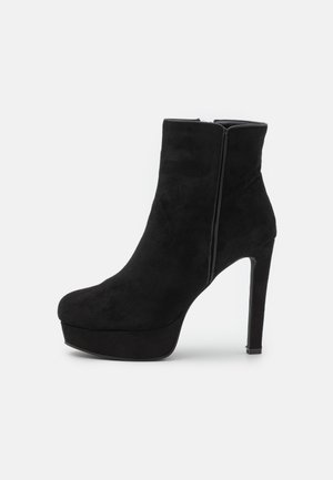 CHANDLER - High heeled ankle boots - black