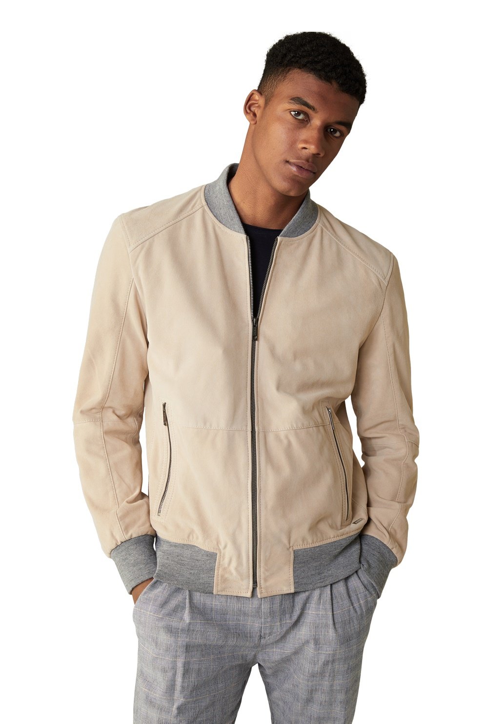 dark beige jacket