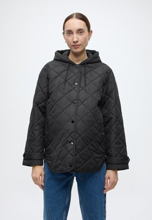 OLMJULIET QUILTED HOOD JACKET OTW - Giacca da mezza stagione - black