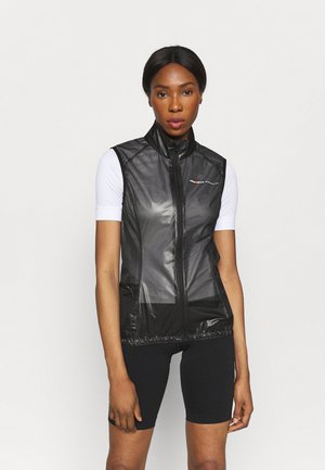 MASKILA - Waistcoat - black